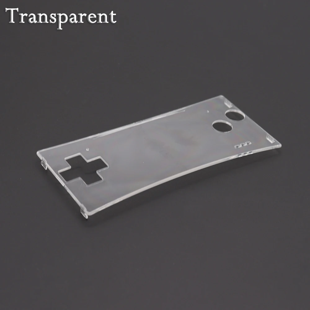 Clear transparent For GameBoy Micro Replacement Front Faceplate Cover for GBM GameBoy Micro System Front Case
Clear transparent For GameBoy Micro Replacement Front Faceplate Cover for GBM GameBoy Micro System Front Case