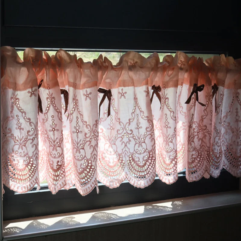Pink curtain cotton and linen half curtain coffee shop office cabinet small short curtain living room decorative curtain
Pink curtain cotton and linen half curtain coffee shop office cabinet small short curtain living room decorative curtain