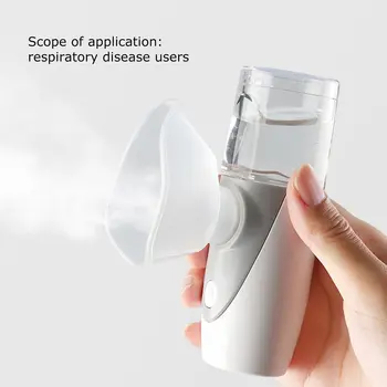 Mini Ultra-Quiet Ultrasonic Handheld Portable Atomizer Pvc Ultra Silent Do Atomization Treatment Of Respiratory Diseases 1 Pcs
Mini Ultra-Quiet Ultrasonic Handheld Portable Atomizer Pvc Ultra Silent Do Atomization Treatment Of Respiratory Diseases 1 Pcs