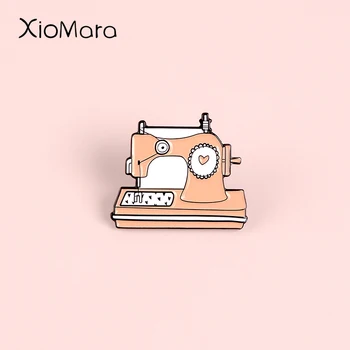 Cartoon Orange Sewing Machine Enamel Pins Cute Heart Dressmaker Daily Supplies Brooches lapel Pins For DIY Hand-made Enthusiasts
Cartoon Orange Sewing Machine Enamel Pins Cute Heart Dressmaker Daily Supplies Brooches lapel Pins For DIY Hand-made Enthusiasts
