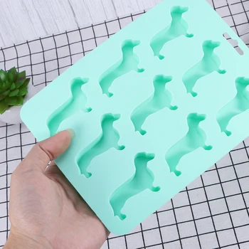 Cute Dog Shape Ice CreamMaker Creative Silicone Ice Cube Tray Mold DIY Silicone Mold Cyan Kitchen Supplies
Cute Dog Shape Ice CreamMaker Creative Silicone Ice Cube Tray Mold DIY Silicone Mold Cyan Kitchen Supplies