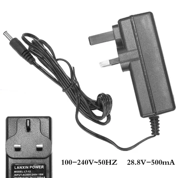 Electric Scooter Charger Adapter for Most E Scooters AC 100-240V 50HZ DC 28.8V-500mA Electric Scooter Accessory Battery Charger
Electric Scooter Charger Adapter for Most E Scooters AC 100-240V 50HZ DC 28.8V-500mA Electric Scooter Accessory Battery Charger