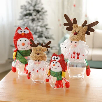 Home Christmas Candy Jar Holiday Decoration Candy Storage Jar Children Creative Gift Santa Claus Storage Jar New Year Gift Box
Home Christmas Candy Jar Holiday Decoration Candy Storage Jar Children Creative Gift Santa Claus Storage Jar New Year Gift Box