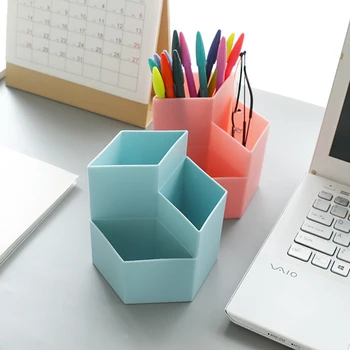 Multi-function Table Organizer Hexagon Desktop Storage Box Makeup Cosmetic Holder Office Desk Table Pen Pencil Storage Box Case
Multi-function Table Organizer Hexagon Desktop Storage Box Makeup Cosmetic Holder Office Desk Table Pen Pencil Storage Box Case
