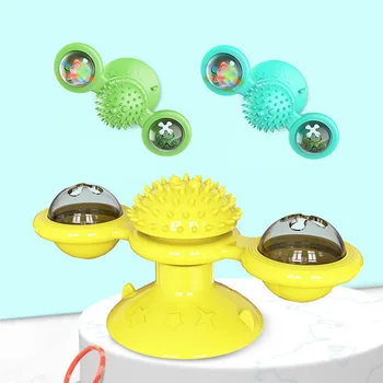 Cat Toy Interactive Windmill Portable Scratch Hair Brush Grooming Shedding Massage Suction Cup Catnip Cats Puzzle Training Toy
Cat Toy Interactive Windmill Portable Scratch Hair Brush Grooming Shedding Massage Suction Cup Catnip Cats Puzzle Training Toy