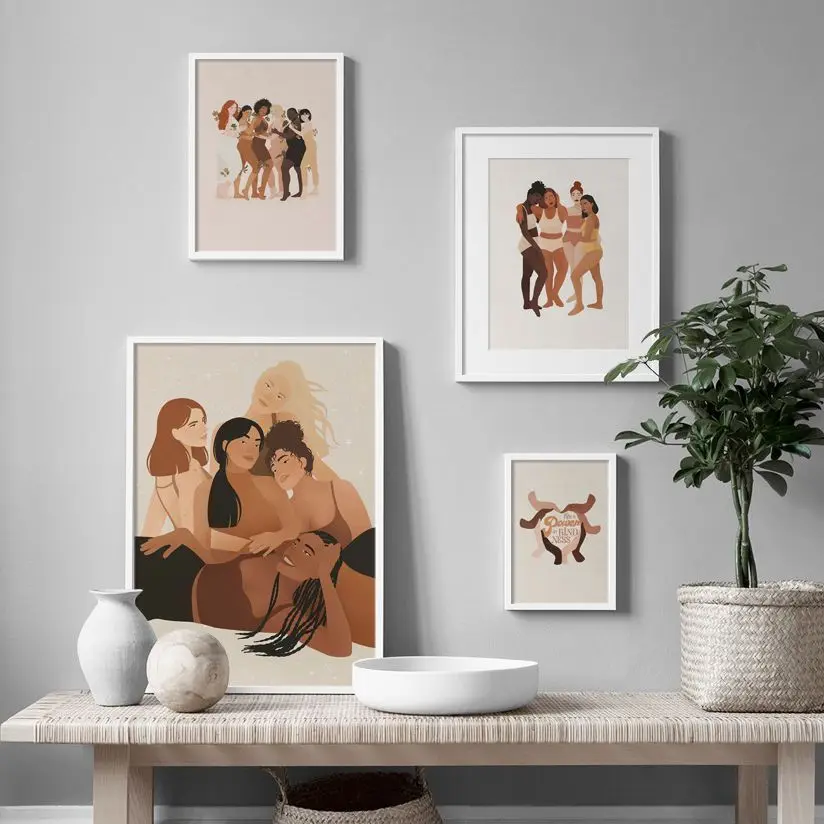 Minimalist Girl Sisters Power Quotes Nordic Posters And Print Modern Wall Art Canvas Painting Decoration Picture For Living Room
Minimalist Girl Sisters Power Quotes Nordic Posters And Print Modern Wall Art Canvas Painting Decoration Picture For Living Room