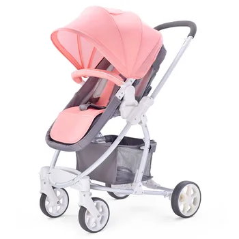 High-view pram stroller two-way pushable children's trolley can sit can lie baby fold shock-absorbing stroller summer
High-view pram stroller two-way pushable children's trolley can sit can lie baby fold shock-absorbing stroller summer