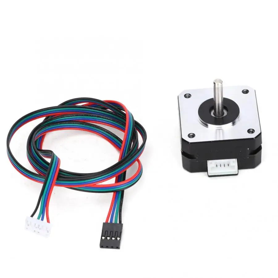 Nema 17 Stepper Motor 2 Phases 1.8 DC 4.1V 4-lead Step Motor Fits for Titan Extruder
Nema 17 Stepper Motor 2 Phases 1.8 DC 4.1V 4-lead Step Motor Fits for Titan Extruder