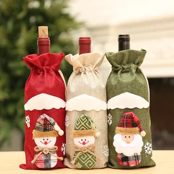 Christmas Wine Bottle Cover Santa Claus Wine Bottle Bag Christmas Decorations for Home Table New Year Christmas Ornaments
Christmas Wine Bottle Cover Santa Claus Wine Bottle Bag Christmas Decorations for Home Table New Year Christmas Ornaments