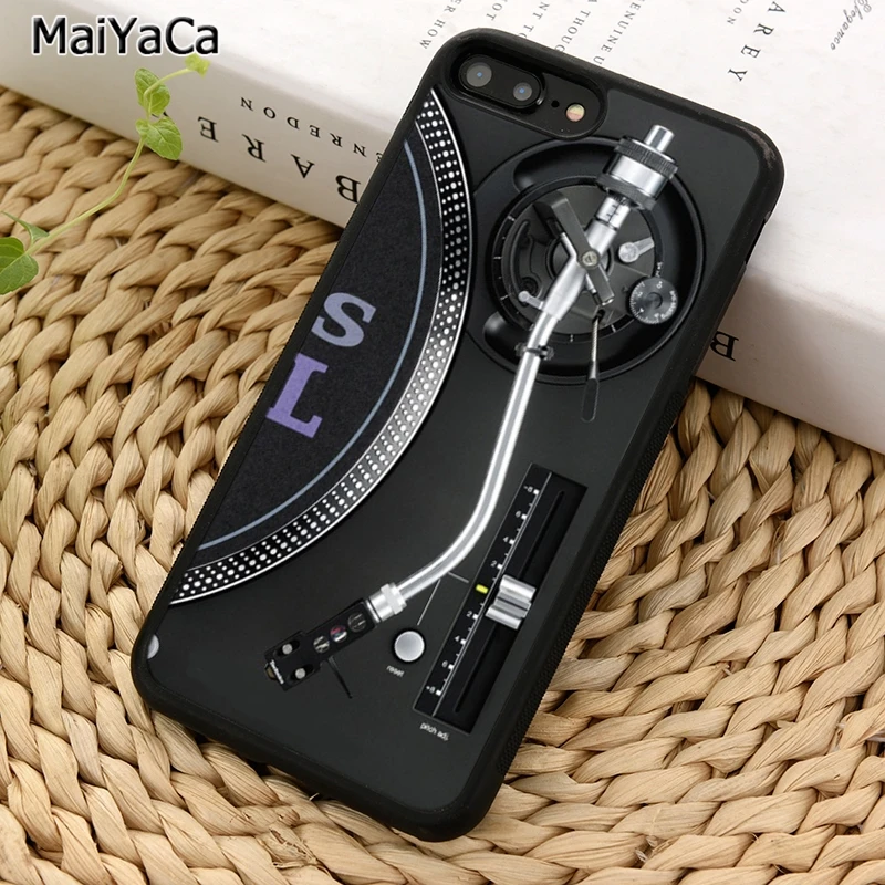 MaiYaCa Ретро техника турникеты DJ чехол для телефона iPhone 5 6S 7 8 plus 11 12 13 Pro X XR XS Max Samsung