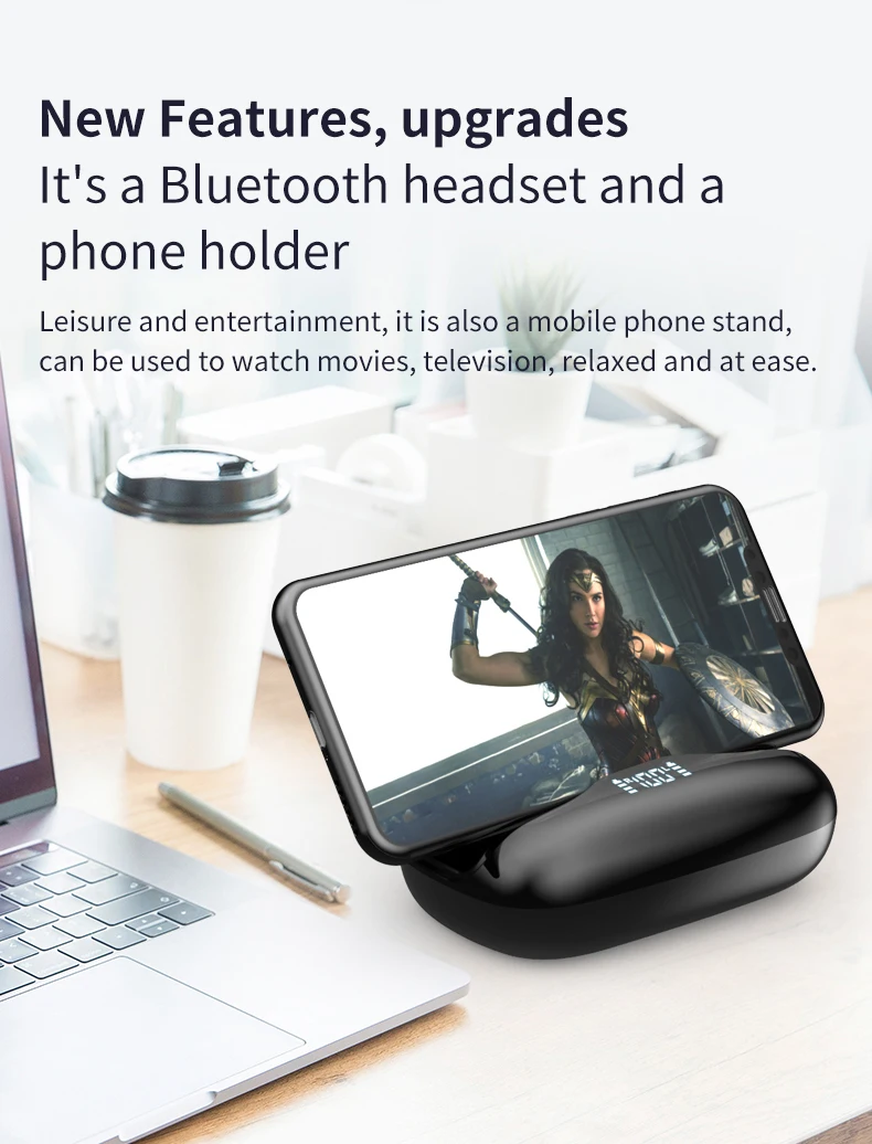 New 3500mAh LED Display Bluetooth Earphones Wireless Headphones With Microphone 9D HIFI Sound Sport Waterproof Headset Earbuds New 3500mAh LED Display Bluetooth Earphones Wireless Headphones With Microphone 9D HIFI Sound Sport Waterproof Headset Earbuds