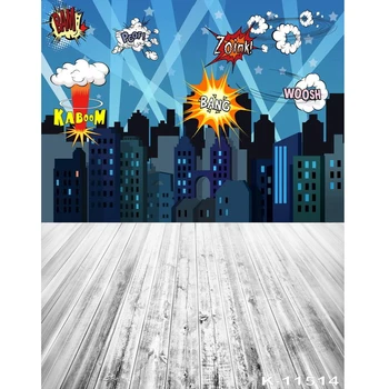 Superhero Backdrops Birthday Party Baby shower Comics Personalized Poster photography background Photocall Photo Studio props
Superhero Backdrops Birthday Party Baby shower Comics Personalized Poster photography background Photocall Photo Studio props