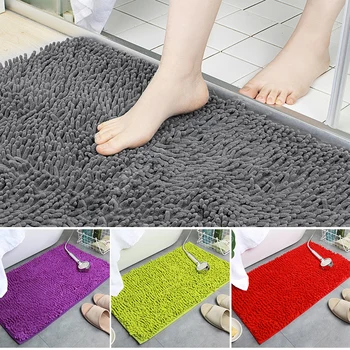 Chenille Bath Mat Soft Shaggy and Comfortable Super Absorbent and Thick Non-Slip Machine Washable for Bathroom KSI999
Chenille Bath Mat Soft Shaggy and Comfortable Super Absorbent and Thick Non-Slip Machine Washable for Bathroom KSI999
