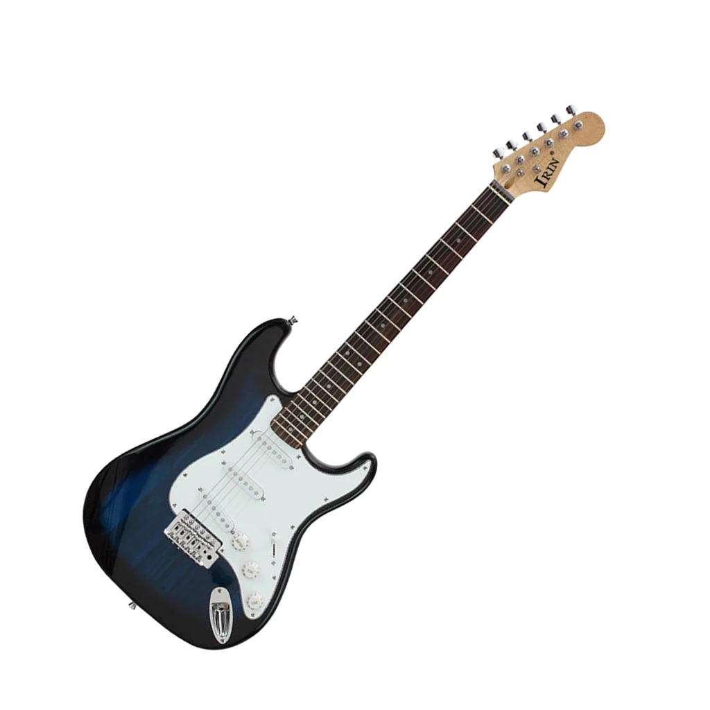 Solid Wood Electric Guitar with Bag Pick Strap String for Beginners Students Solid Wood Electric Guitar with Bag Pick Strap String for Beginners Students