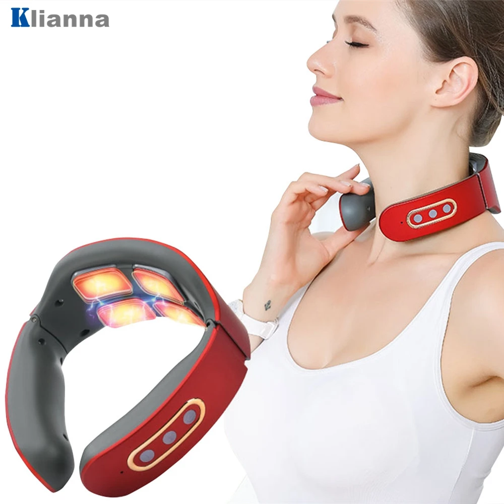4 Heads Neck Massager Pulse Back Power Control Far Infrared Heating Neck Muscle Relaxation Cervical Vertebra Physiotherapy Tool
4 Heads Neck Massager Pulse Back Power Control Far Infrared Heating Neck Muscle Relaxation Cervical Vertebra Physiotherapy Tool