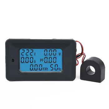 AC LCD Digital Power Meter AC Current Transformer Overload Alarm Monitoring Voltmeter Panel Transmission Tester Tools
AC LCD Digital Power Meter AC Current Transformer Overload Alarm Monitoring Voltmeter Panel Transmission Tester Tools