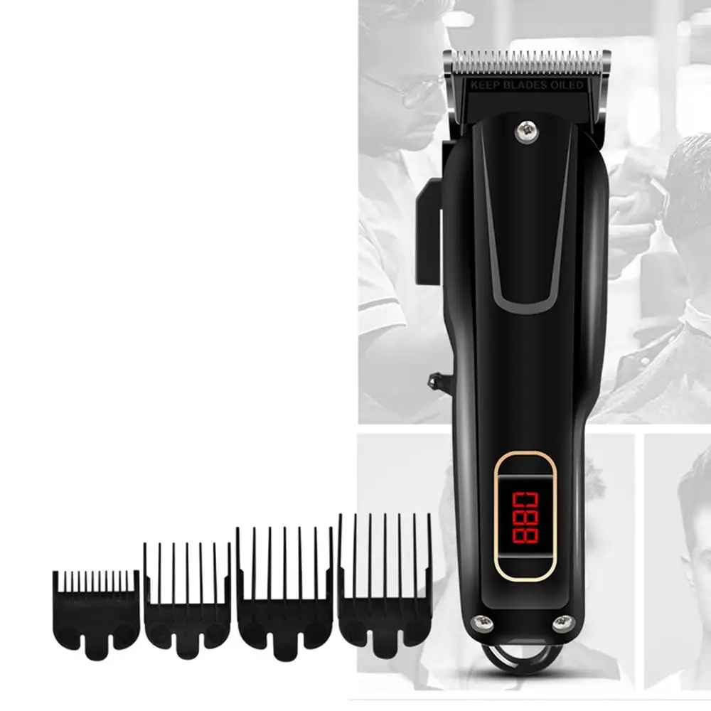 S9 Retro LED Digital Display Hair CliPPer Professional Waterproof Hair Trimmer Beard Trimmer Body Face Hair CliPPer
S9 Retro LED Digital Display Hair CliPPer Professional Waterproof Hair Trimmer Beard Trimmer Body Face Hair CliPPer