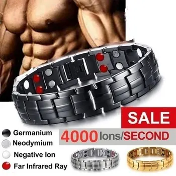 Men's Bracelets Energy Magnetic Tourmaline Bracelet Health Care Jewelry For Women Bracelets Bangle Slimming Product
Men's Bracelets Energy Magnetic Tourmaline Bracelet Health Care Jewelry For Women Bracelets Bangle Slimming Product