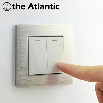 Atlectric 1 2 3 4 Gang Light Switch ON/OFF Button Switch EU FR Plug RJ45 USB Wall Socket Aluminum Alloy Panel Electrical Outlet
Atlectric 1 2 3 4 Gang Light Switch ON/OFF Button Switch EU FR Plug RJ45 USB Wall Socket Aluminum Alloy Panel Electrical Outlet