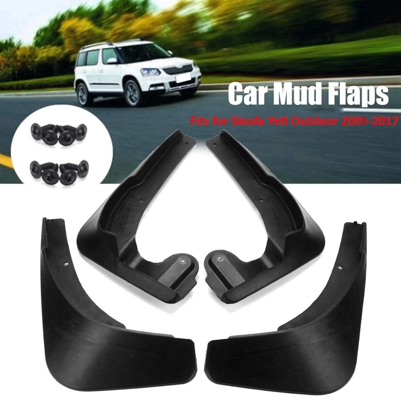 Mud Flaps Mudguards for Skoda Yeti Outdoor 2009-2017 Front Rear Guards Car Fender 4Pcs
Mud Flaps Mudguards for Skoda Yeti Outdoor 2009-2017 Front Rear Guards Car Fender 4Pcs