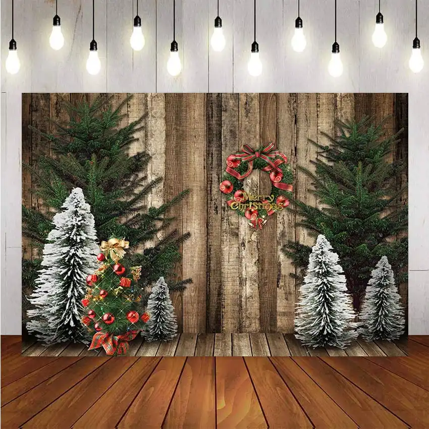 photography background winter snow christmas tree