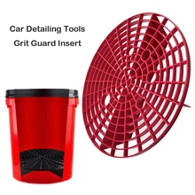 

Car Wash Grit Guard Insert Washboard Water Bucket Scratch Dirt Filter Car Cleaning Tool Wash Accessories 23.5cm/26cm r10