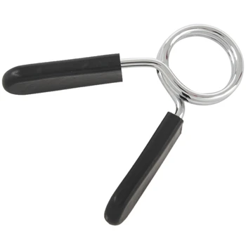 2 X Standard 1" Weight Bar Spring Collar Clips Dumbbell Barbell Clamp Bar Gym 
2 X Standard 1" Weight Bar Spring Collar Clips Dumbbell Barbell Clamp Bar Gym