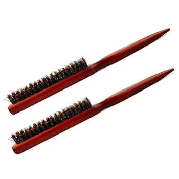 2PCS Professional Salon Back Hair Brushes Wooden Slim Line Comb Bristle Hairbrush Hairdressing Styling Tools
2PCS Professional Salon Back Hair Brushes Wooden Slim Line Comb Bristle Hairbrush Hairdressing Styling Tools