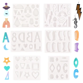 Silicone Earring Pendant Comb Casting Silicone MouldCrystal Epoxy Resin UV Glue Mold Creative DIY Molds Crafts Jewelry Making
Silicone Earring Pendant Comb Casting Silicone MouldCrystal Epoxy Resin UV Glue Mold Creative DIY Molds Crafts Jewelry Making