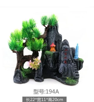 Fish tank simulation rockery landscape decoration, stone set aquarium size resin ornaments to avoid holes
Fish tank simulation rockery landscape decoration, stone set aquarium size resin ornaments to avoid holes