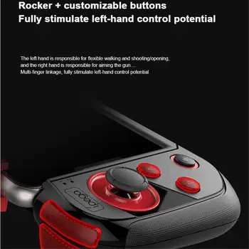 DishyKooker IPEGA Wireless Bluetooth Gamepad Pubg Red Spider Game Controller for Android /IOS Game Joystick
DishyKooker IPEGA Wireless Bluetooth Gamepad Pubg Red Spider Game Controller for Android /IOS Game Joystick