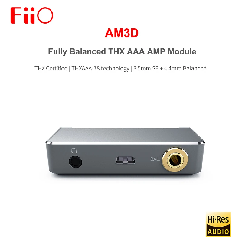 FIIO AM3D полностью сбалансированный 2 THX AAA-78 усилитель для наушников Ампер модуль с 3