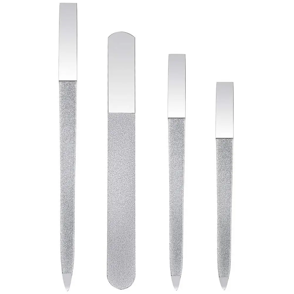 Diamond Nail File Set Stainless Steel Double Side Nail File Metal Buffer polish File Manicure Files for Salon Home and Travel
Diamond Nail File Set Stainless Steel Double Side Nail File Metal Buffer polish File Manicure Files for Salon Home and Travel