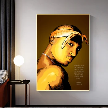 Tupac 2PAC Portrait Art Print Painting Hip Hop Rapper Wall Posters for Living Room Wall Art Canvas Painting Decor Canvas Picture 
Tupac 2PAC Portrait Art Print Painting Hip Hop Rapper Wall Posters for Living Room Wall Art Canvas Painting Decor Canvas Picture