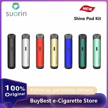 New Original Suorin Shine Pod System Kit with 700mAh Battery & 2ml Pod & 1.0ohm Coil Head Pod Vape Kit vs Suorin AiR/ Vinci X
New Original Suorin Shine Pod System Kit with 700mAh Battery & 2ml Pod & 1.0ohm Coil Head Pod Vape Kit vs Suorin AiR/ Vinci X