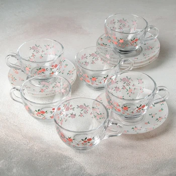 Tea set for 6 persons "Workshop Provence", 12 items: 6 cups 238 ml, 6 saucers
Tea set for 6 persons "Workshop Provence", 12 items: 6 cups 238 ml, 6 saucers