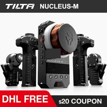 TILTA Nucleus-M Wireless Follow Focus nucleus Film DSLR Video Camera Lens Remote Control System for 3-Axis Gimbal RED DJI Ronin