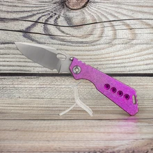 EVIL EYES Custom Folding Knife Strider MSC SNG #6 Purple Crystalline Titanium Handle High Hardness M390 Boutique Collection EDC
EVIL EYES Custom Folding Knife Strider MSC SNG #6 Purple Crystalline Titanium Handle High Hardness M390 Boutique Collection EDC