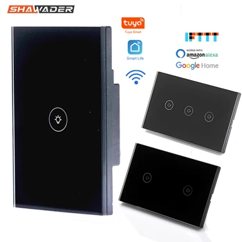 WiFi Smart Light Wall Switch 1/2/3 Gang Touch Glass Panel Wireless App Remote Control Timer work with Alexa Google Home IFTTT
WiFi Smart Light Wall Switch 1/2/3 Gang Touch Glass Panel Wireless App Remote Control Timer work with Alexa Google Home IFTTT