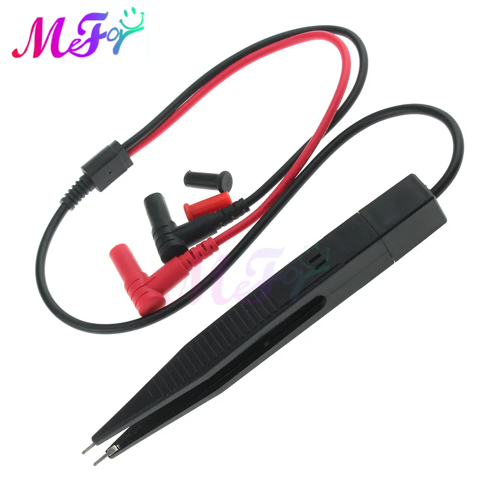 SMD SMT Chip Test Clip Lead Probe Digital Multimeter Meter Tweezer Inductor Capacitor Resistance Tweezers Tool
SMD SMT Chip Test Clip Lead Probe Digital Multimeter Meter Tweezer Inductor Capacitor Resistance Tweezers Tool