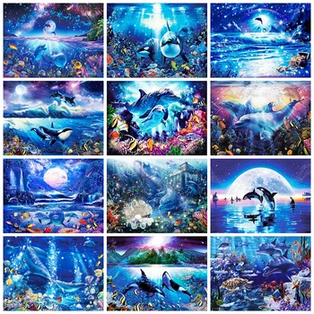 Evershine Diamond Painting Full Square Animals Diamond Embroidery Dolphin Cross Stitch Picture Of Rhinestones Handicraft
Evershine Diamond Painting Full Square Animals Diamond Embroidery Dolphin Cross Stitch Picture Of Rhinestones Handicraft