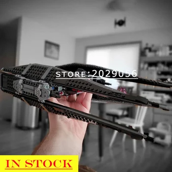 Star Series Wars Kylo Ren's TIE Fighter 75179 05127 In Stock Building Block Bricks Toys Gifts Moive Ship 10907 10918 05036
Star Series Wars Kylo Ren's TIE Fighter 75179 05127 In Stock Building Block Bricks Toys Gifts Moive Ship 10907 10918 05036