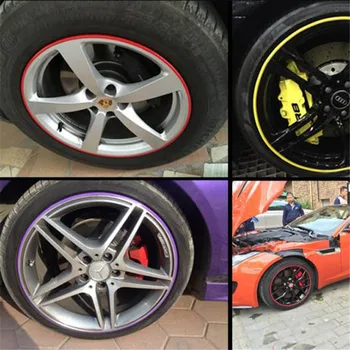 Hot 8m Car Wheel Protection Wheel Rim Sticker Decorative Strip Tire Protection Care Cover Car-styling Exterior Accessories
Hot 8m Car Wheel Protection Wheel Rim Sticker Decorative Strip Tire Protection Care Cover Car-styling Exterior Accessories