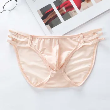 Men Briefs Sexy Low Rise Hollow Stretchy Briefs T-Back G-Strings Breathable Underpants Solid Color Soft Underwear Comfortable
Men Briefs Sexy Low Rise Hollow Stretchy Briefs T-Back G-Strings Breathable Underpants Solid Color Soft Underwear Comfortable
