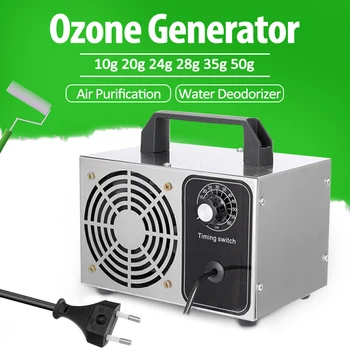 Ozone Generator 28g/h 220V 110V Air Cleaner Water Deodorizer Sterilization Air Purification Professional Ozonator US EU Plug
Ozone Generator 28g/h 220V 110V Air Cleaner Water Deodorizer Sterilization Air Purification Professional Ozonator US EU Plug