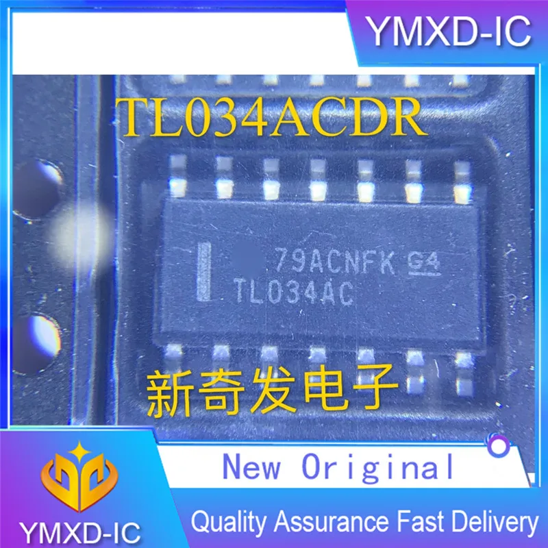 

10Pcs/Lot New Original Tl034acdr Tl034ac Sop14 Operational Amplifier Imported Ti Original Authentic