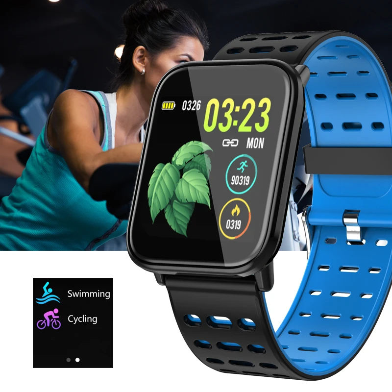 LIGE 2019 Smart Sport Men Watch Waterproof Fitness Wristband Pedometer Tracker Heart Rate Monitor Smart Full screen touch Watch
LIGE 2019 Smart Sport Men Watch Waterproof Fitness Wristband Pedometer Tracker Heart Rate Monitor Smart Full screen touch Watch