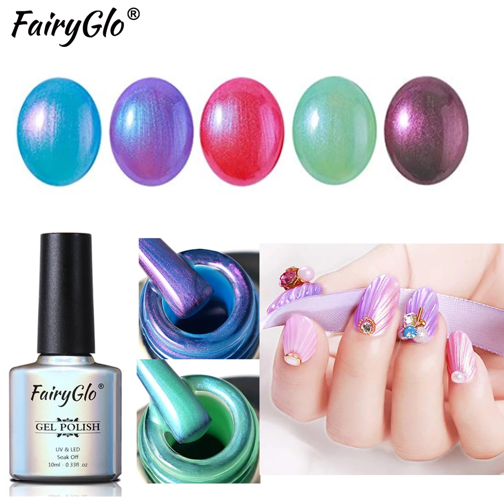 FairyGlo 10ml Shell Nail Gel Polish Pearl Shiny UV Gel Polish Soak Off Long Lasting Nail Art Design Gel Varnish Hybrid Varnish
FairyGlo 10ml Shell Nail Gel Polish Pearl Shiny UV Gel Polish Soak Off Long Lasting Nail Art Design Gel Varnish Hybrid Varnish