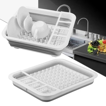 Multifunction Foldable Large Capacity Dishes Draining Holder Dish Racks Cutlery Storage Rack Storage Holder Supplies
Multifunction Foldable Large Capacity Dishes Draining Holder Dish Racks Cutlery Storage Rack Storage Holder Supplies