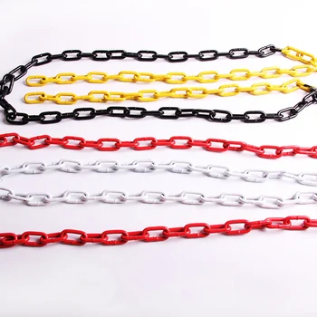 5m Length 4mm Wire Diameter Black Yellow or Red White Color Painted Iron Welded Link Chain For Hole 
5m Length 4mm Wire Diameter Black Yellow or Red White Color Painted Iron Welded Link Chain For Hole
